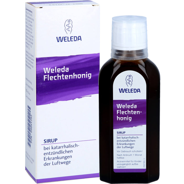 WELEDA Flechtenhonig Sirup, 100 ml Solution