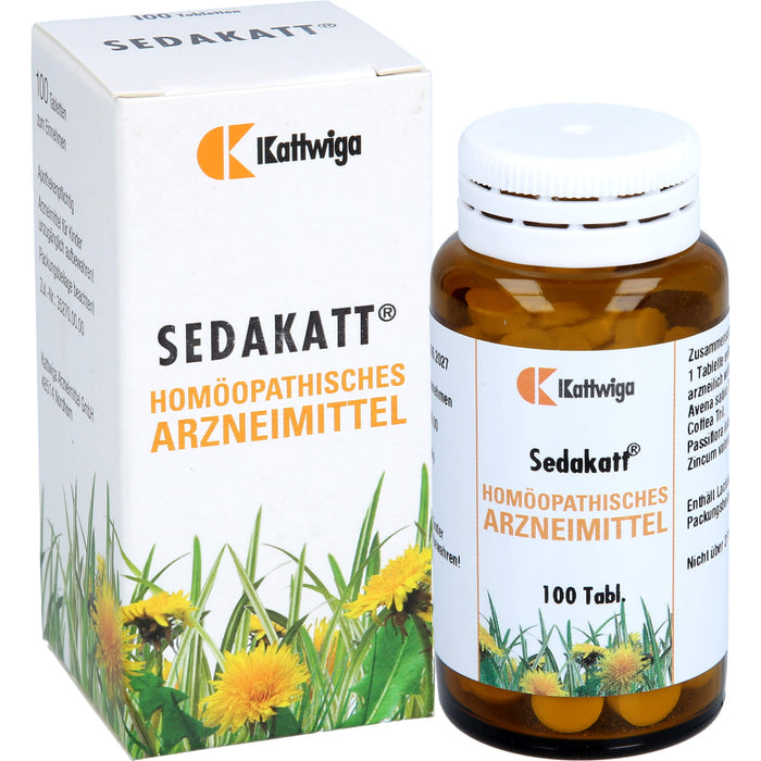 Sedakatt Tabletten, 100 pc Tablettes