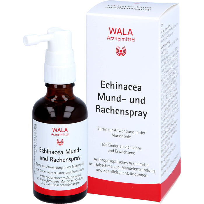 WALA Echinacea Mund- und Rachenspray, 50 ml Lösung