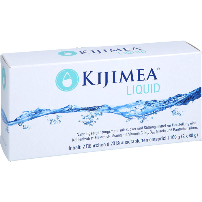 KIJIMEA Liquid Brausetabletten, 40 pcs. Tablets