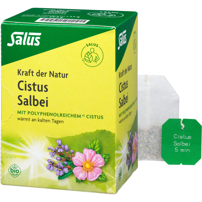 Cistus Salbei Kräutertee Kraft der Natur Salus, 15 St FBE