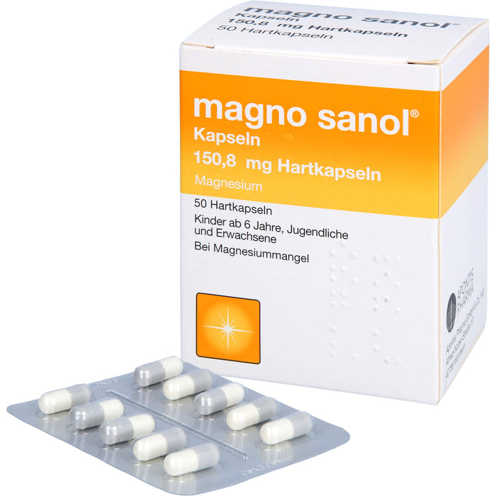 magno sanol Kapseln, 50 pc Capsules