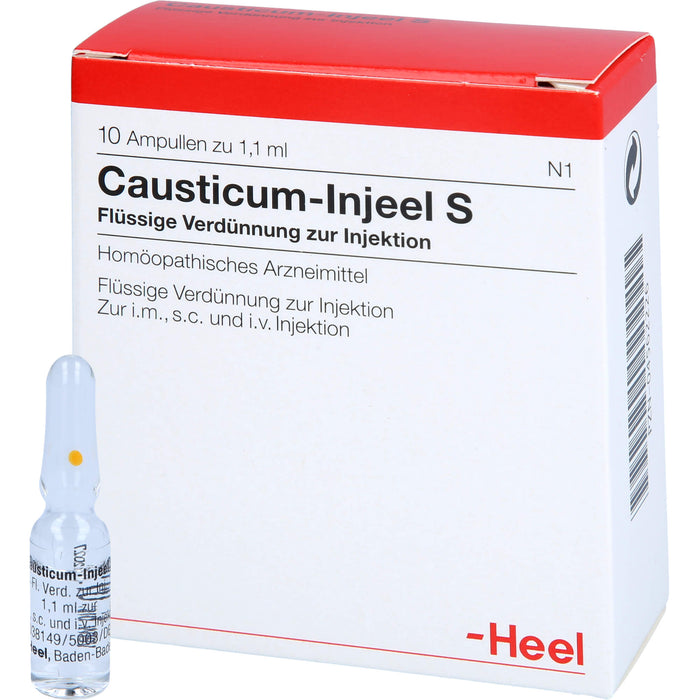 Causticum Injeel S Amp., 10 pc Ampoules