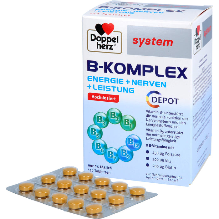 Doppelherz B Komplex Syste, 120 St TAB