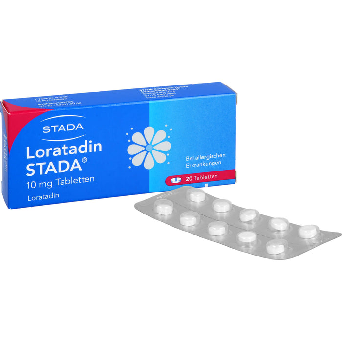 Loratadin STADA Tabletten, 20 pc Tablettes