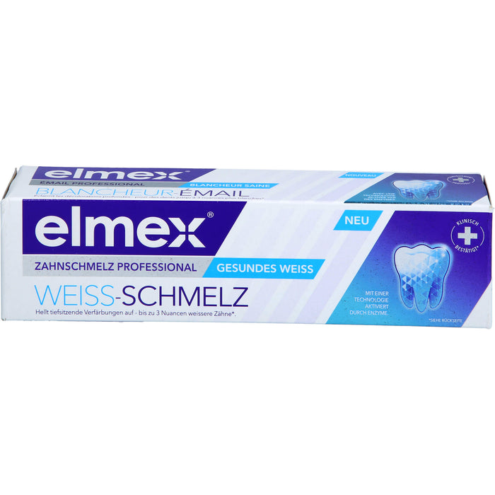 elmex Zahnschmelz Prof. + ges.Weiß Zahnpasta, 75 ml ZPA