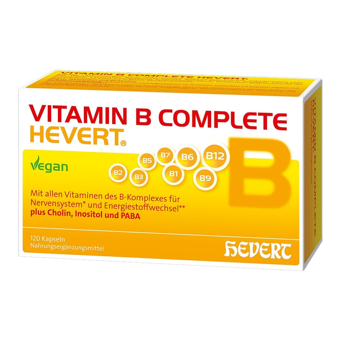 Vitamin B Complete Hevert Kapseln, 120 pcs. Capsules