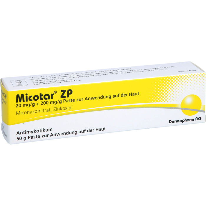 Micotar ZP Paste bei Hefepilzerkrankungen, 50 g Cream