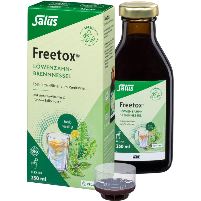 Salus Freetox Löwenzahn-Brennnessel Elixier, 250 ml Lösung