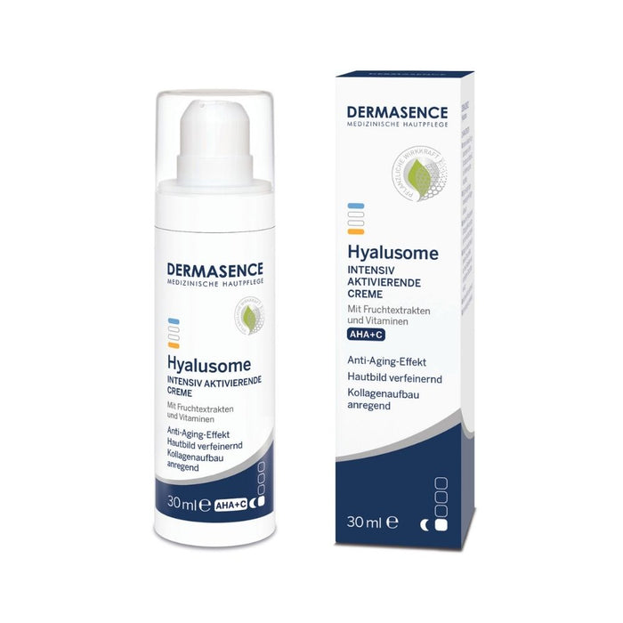 DERMASENCE Hyalusome Intensiv aktivierende Creme Hautbild verfeinernd mit Anti-Aging Effekt, 30 ml Cream